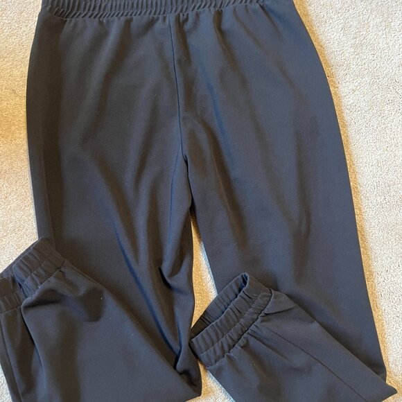 Black Loose Fitting Genie Pants – Elastic Waist, Size Large, Worn Once - Picture 4 of 9